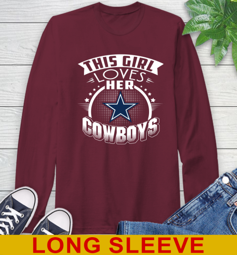 Dallas Cowboys NFL Football This Girl Loves Her Team 61