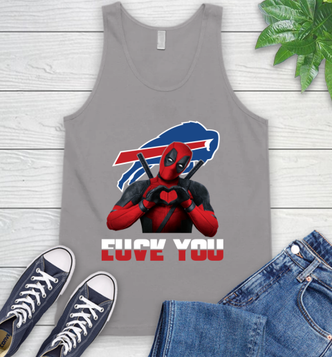 NHL Buffalo Bills Deadpool Love You Fuck You Football Sports Tank Top 3