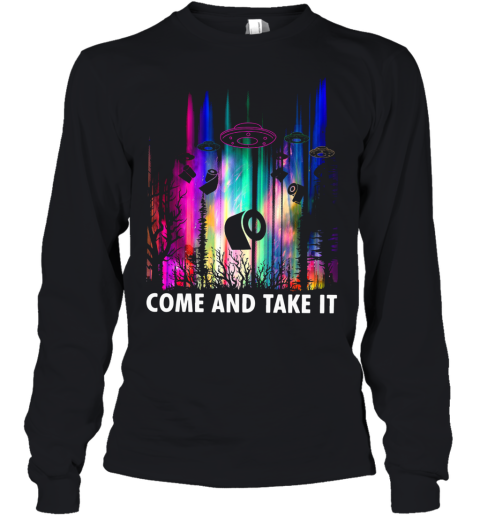 Come And Take It UFO Paper Youth Long Sleeve