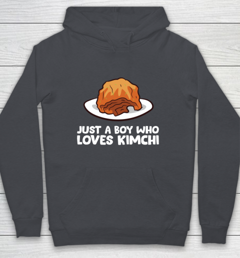 Just a Boy Who Loves Kimchis Funny Kimchi Youth Hoodie 5