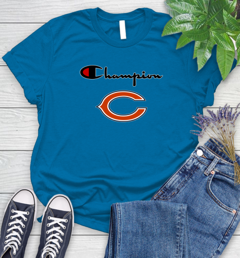 NFL Football Chicago Bears Champion Shirt Women's T-Shirt 5