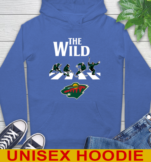 NHL Hockey Minnesota Wild The Beatles Rock Band Shirt Hoodie 9