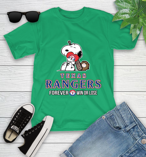 MLB The Peanuts Movie Snoopy Forever Win Or Lose Baseball Texas Rangers 108