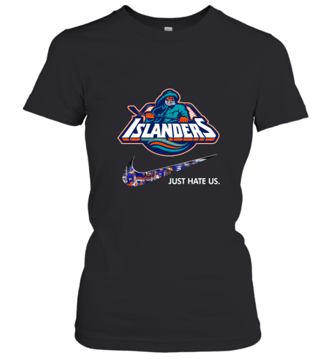 NHL Team New York Islanders x Nike Just Hate Us Hockey Women's T-Shirt