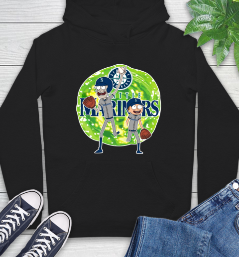 MLB Seattle Mariners Rick And Morty Baseball Sports Hoodie 2