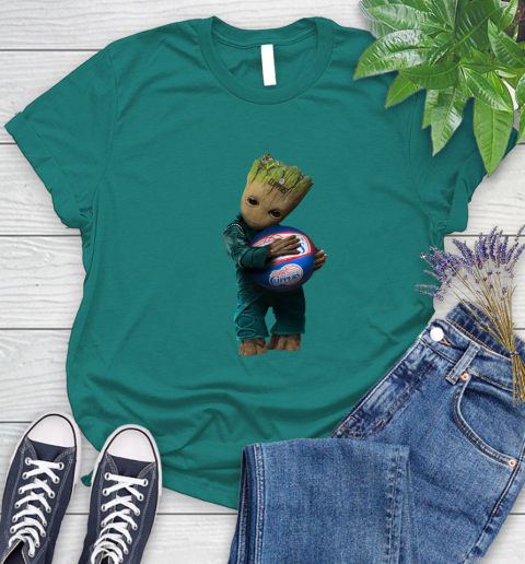 NBA Groot Guardians Of The Galaxy Basketball Sports Los Angeles Clippers Women's T-Shirt 12