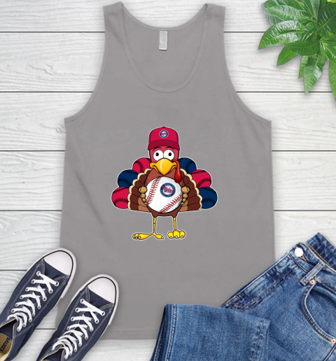 Minnesota Twins Turkey thanksgiving Tank Top 4
