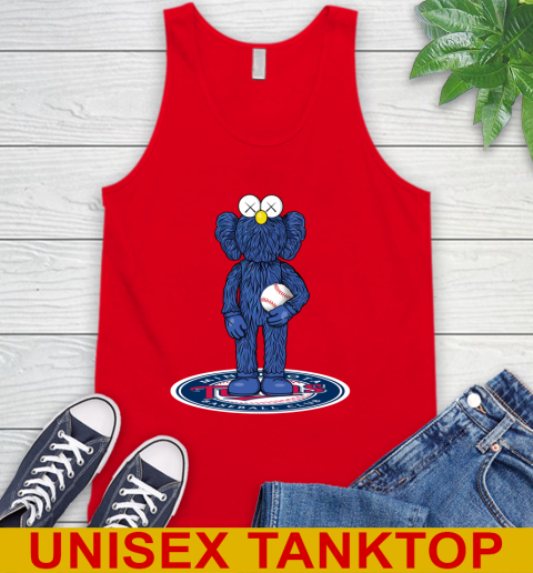 MLB Baseball Minnesota Twins Kaws Bff Blue Figure Shirt Tank Top 6