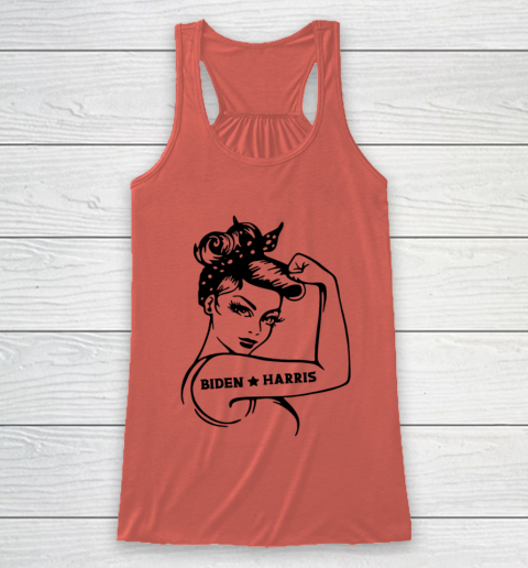 Biden Harris 2020  Joe Biden Kamala Harris Girl Empowerment Racerback Tank 2