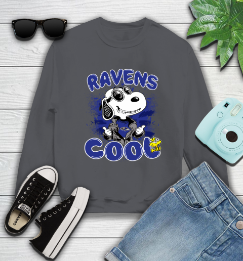 NFL Football Baltimore Ravens Cool Snoopy Shirt Sweatshirt 6