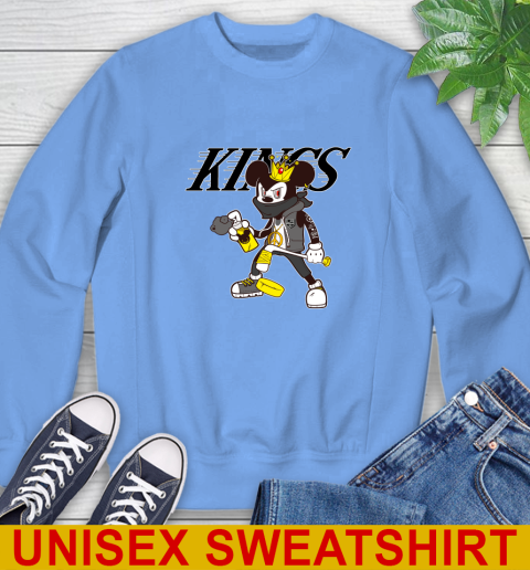 Los Angeles Kings NHL Hockey Mickey Peace Sign Sports Sweatshirt 11