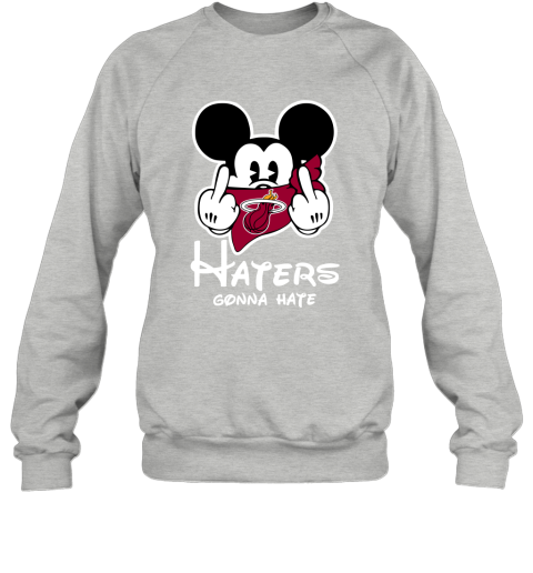 NBA Los Angeles Lakers Haters Gonna Hate Mickey Mouse Disney Basketball T  Shirt Youth Long Sleeve