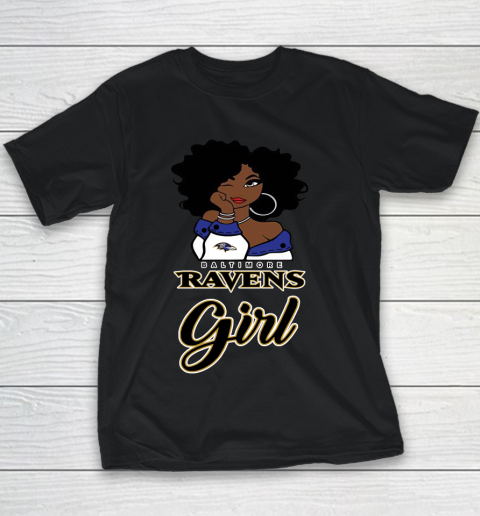 Baltimore Ravens Girl NFL Youth T-Shirt 2