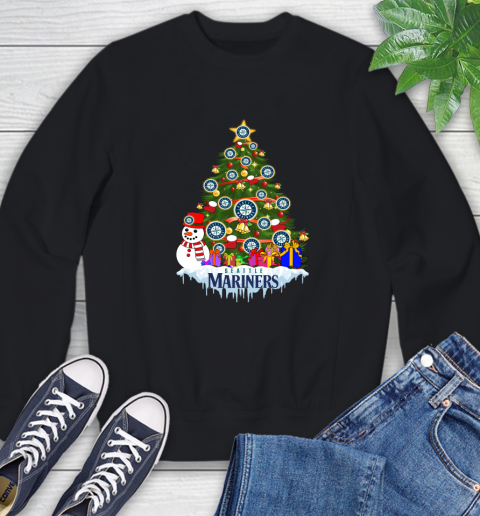 Seattle Mariners Merry Christmas MLB Baseball Sports Sweatshirt 2