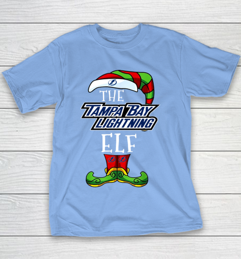 Tampa Bay Lightning Christmas ELF Funny NHL Youth T-Shirt 8