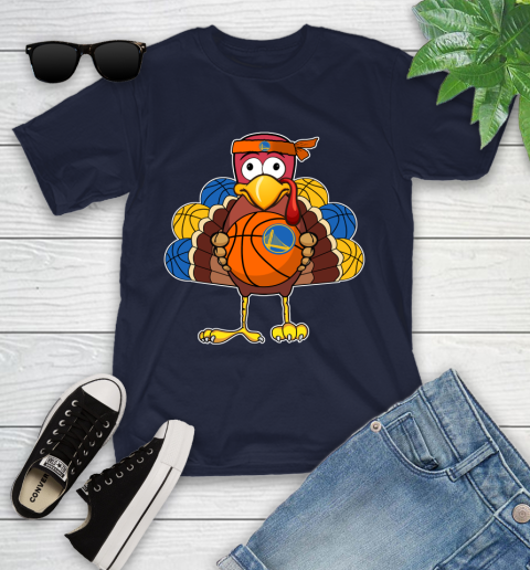 Golden State Warriors Turkey thanksgiving day Youth T-Shirt 3