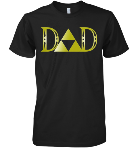 Zelda Dad Happy Father'S Day Premium Men's T-Shirt
