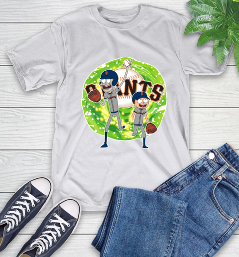 MLB San Francisco Giants Rick And Morty Baseball Sports T-Shirt 12