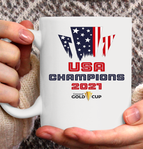 USA Champions 2021 Gold Cup Jersey Concacaf Ceramic Mug 11oz