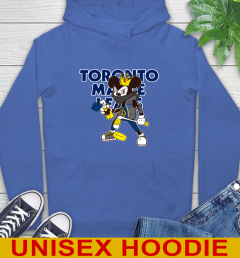 Toronto Maple Leafs NHL Hockey Mickey Peace Sign Sports Hoodie 9