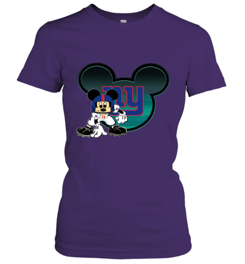 NFL New York Giants Mickey Mouse Disney Football T Shirt PuO4xvQp81p ladies t shirt 20 95 151514 front purple