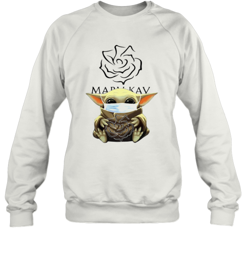 Baby Yoda Hug Mary Kay Covid 19 Sweatshirt