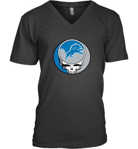 Detroit Lions x Grateful Dead V-Neck T-Shirt