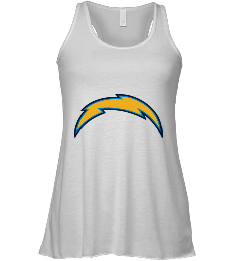 Los Angeles Chargers NFL Pro Line by Fanatics Branded Gray Victory Arch Racerback Tank