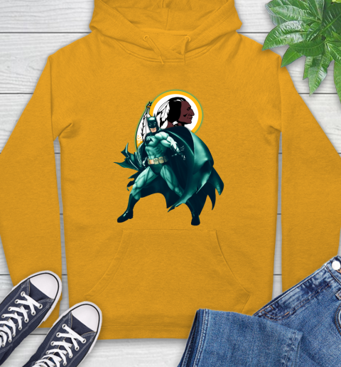 NFL Batman Football Sports Washington Redskins Hoodie 3