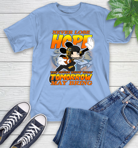 Jacksonville Jaguars NFL Football Mickey Disney Never Lose Hope T-Shirt 12