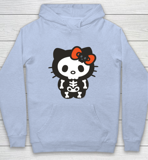 Hello Kitty Skeleton Halloween Hoodie 5