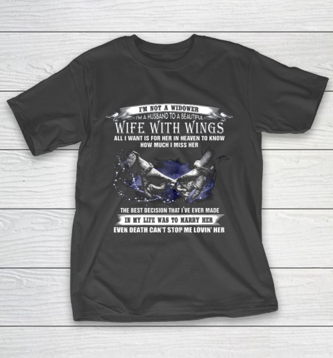 I m A Husband To A Beautiful Wife With Wings T-Shirt