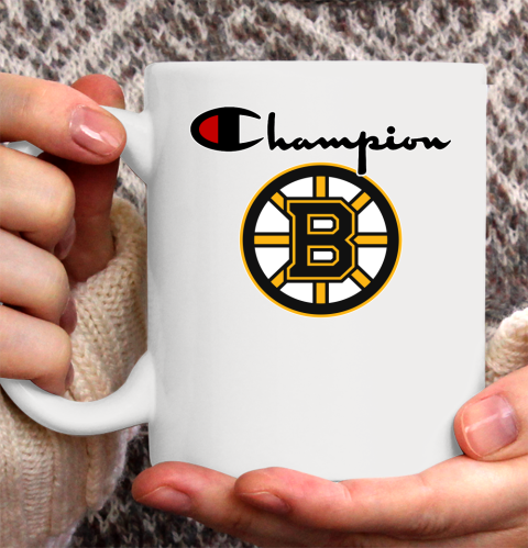 NHL Hockey Boston Bruins Champion Shirt Ceramic Mug 11oz