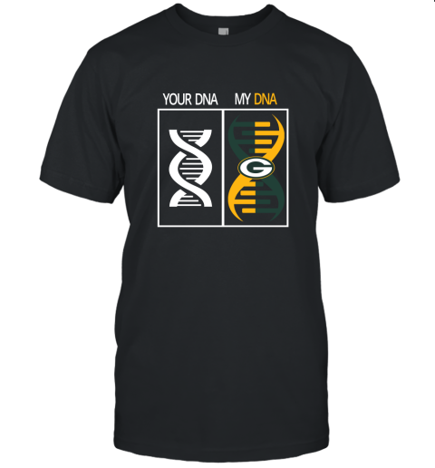 My DNA Is The Green Bay Packers Football NFL Unisex Jersey Tee