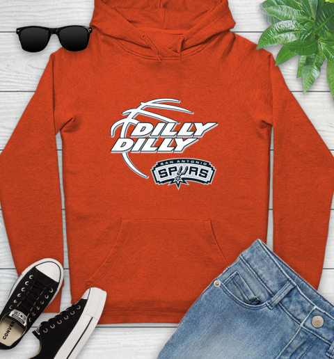 NBA San Antonio Spurs Dilly Dilly Basketball Sports Youth Hoodie 5