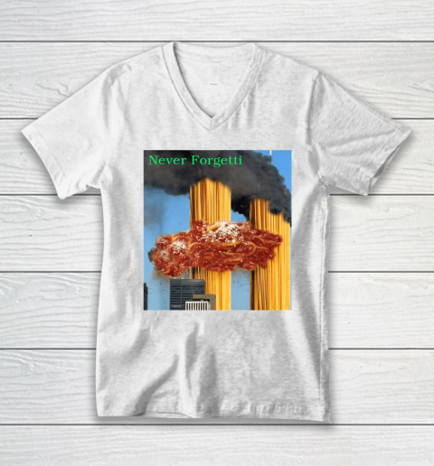 Never Forgetti 9  11 V-Neck T-Shirt