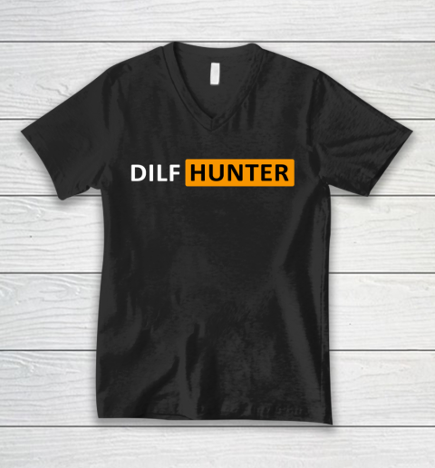 Dilf Hunter V-Neck T-Shirt