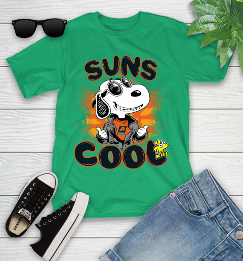 NBA Basketball Phoenix Suns Cool Snoopy Shirt Youth T-Shirt 7
