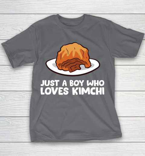Just a Boy Who Loves Kimchis Funny Kimchi Youth T-Shirt 5