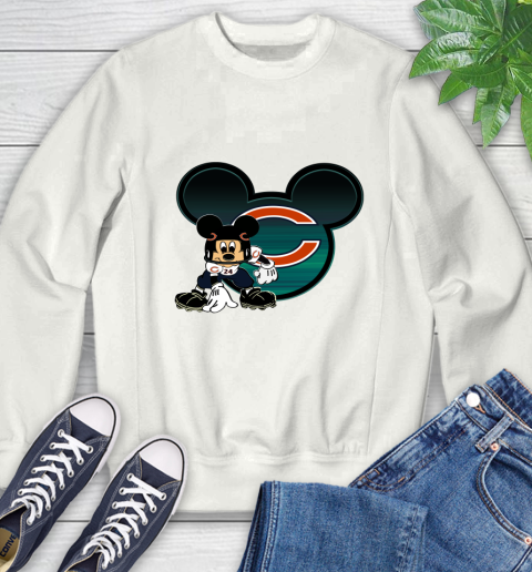 NFL Chicago Bears Mickey Mouse Disney Football T Shirt Sweatshirt