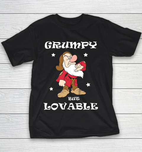 Grumpy But Lovable Christmas Dwaft Youth T-Shirt