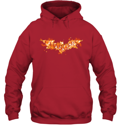 NFL Los Angeles Chargers Batman Logo DC Football Sports t7mVITE9IIG hoodie 23 95 151514 front red