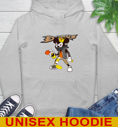 Anaheim Ducks NHL Hockey Mickey Peace Sign Sports Hoodie 6