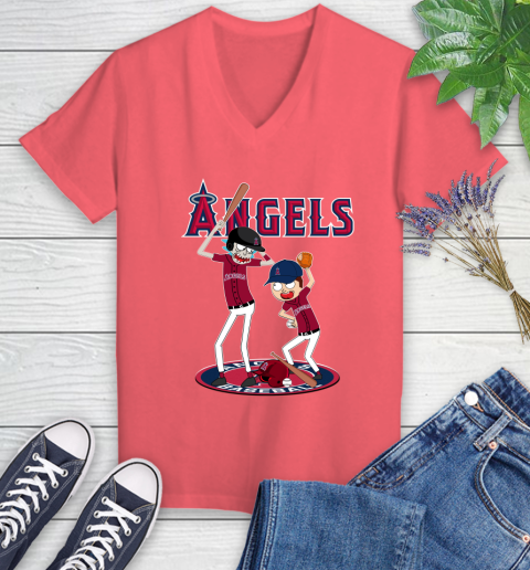 MLB Los Angeles Angels Rick And Morty Baseball 82