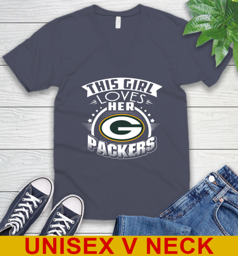Green Bay Packers NFL Football This Girl Loves Her Team 53