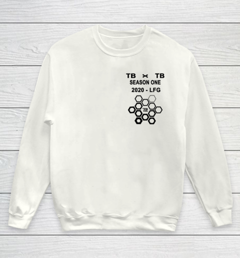 Tb X Tb Print In Front And Back Youth Sweatshirt