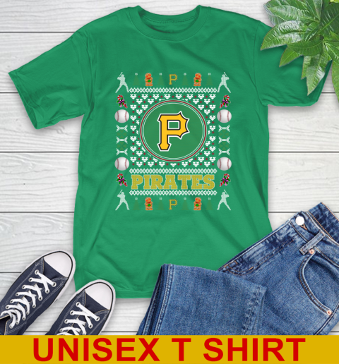Pittsburgh Pirates Merry Christmas MLB Baseball Loyal Fan T-Shirt - Image 8
