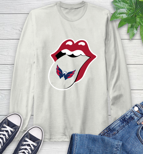Washington Capitals NHL Hockey Lips I Root For My Team Adoring Fan 69