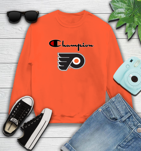 NHL Hockey Philadelphia Flyers Champion Shirt Sweatshirt 2
