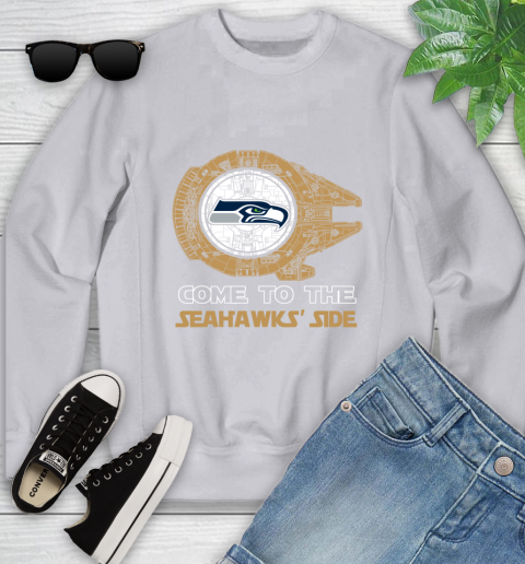 NFL Come To The Seattle Seahawks Wars Football Sports Youth Sweatshirt 3
